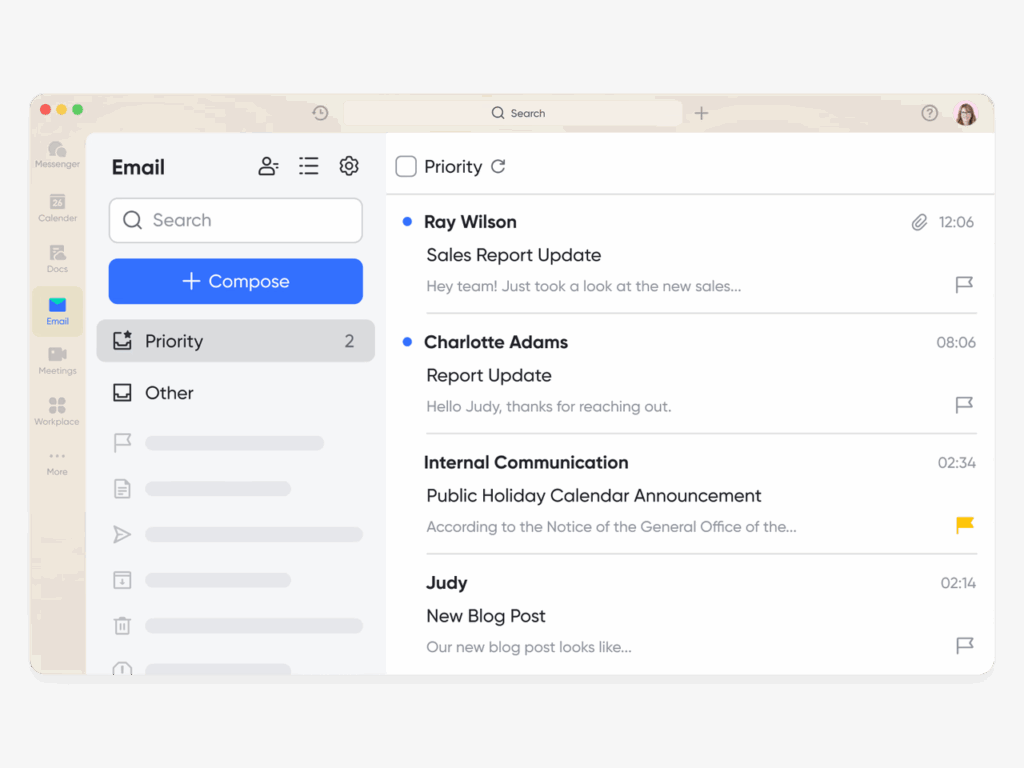 Lark Mail