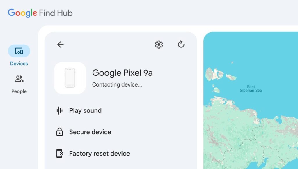 Factory Reset Device