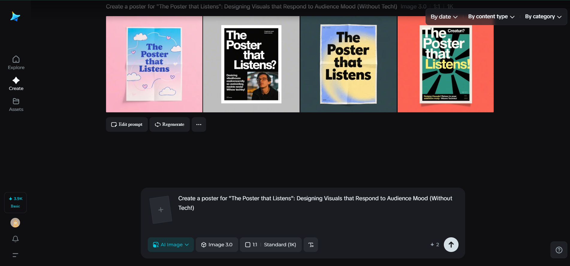 The Poster that Listens: Designing Visuals that Respond to Audience Mood (Without Tech!)