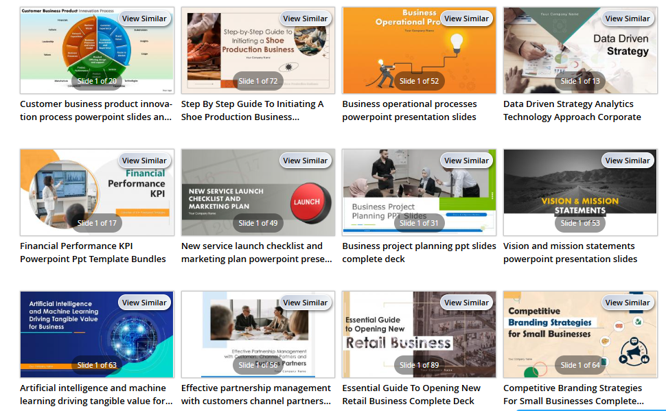 SlideTeam corporate PowerPoint templates
