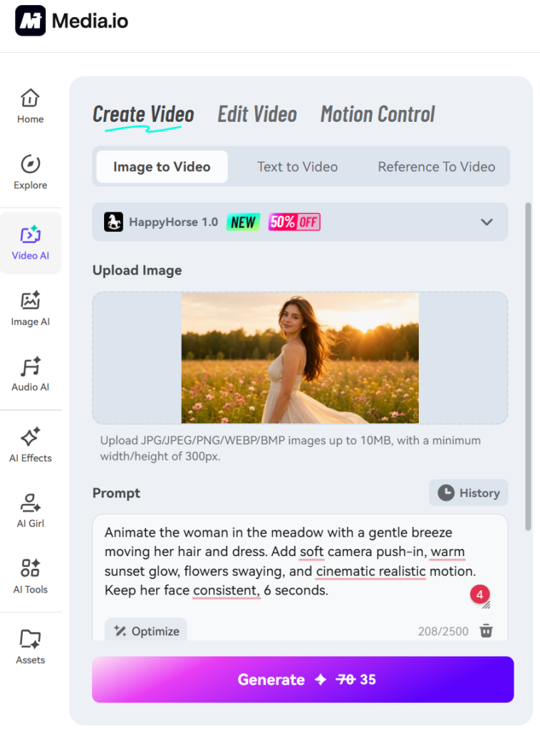 Upload A Clean Listing Image - Media.io