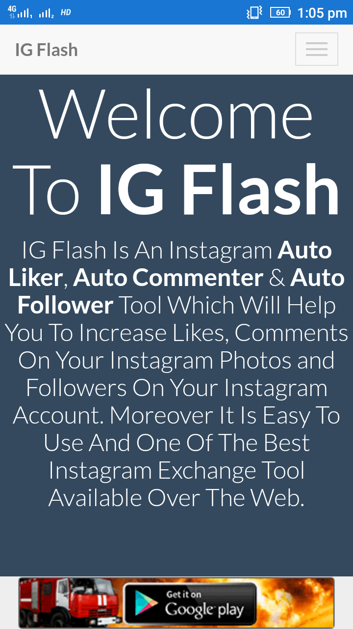 screenshots of app - auto follower app for instagram download
