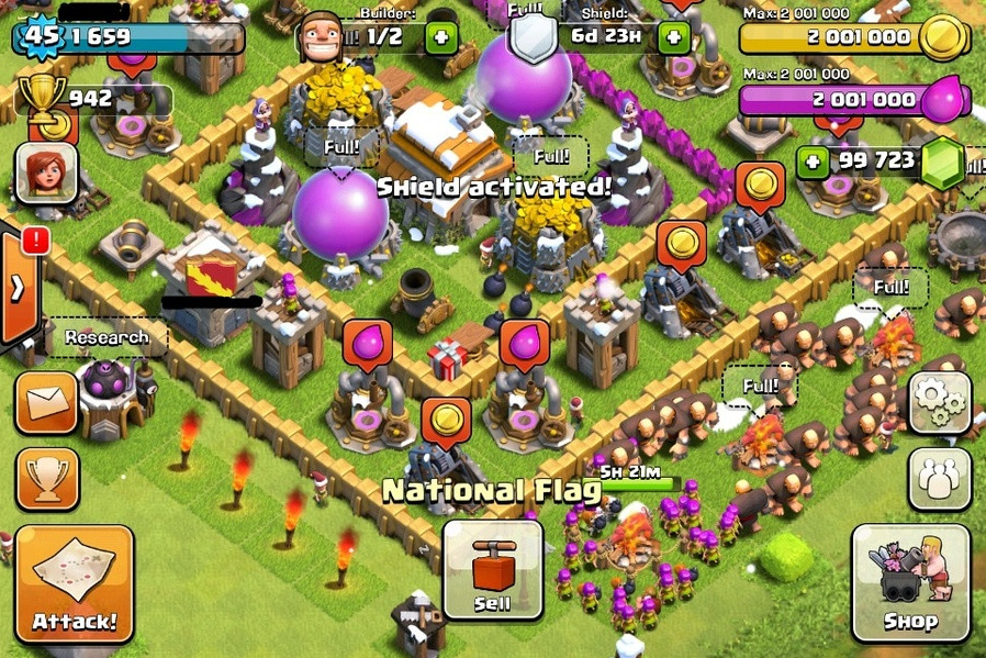 clash of clans hile indir android 2015