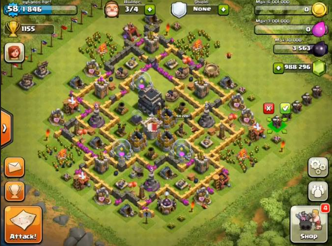 clash of clans game mod app